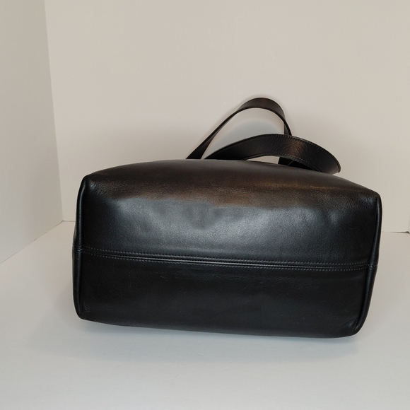 Coach Soho Lafayette Black Leather Tote Bag Vintage - Picture 7 of 16